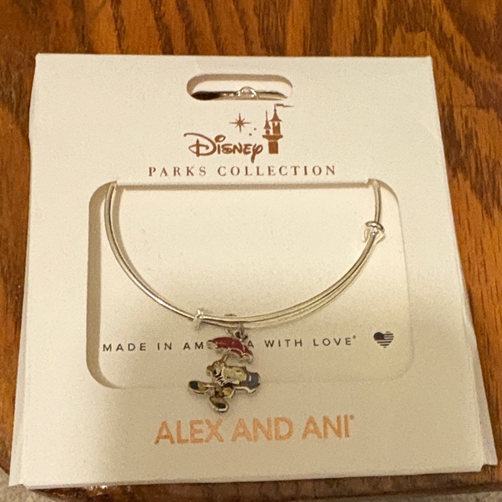Alex and Ani Silver Disney Charm Bracelet